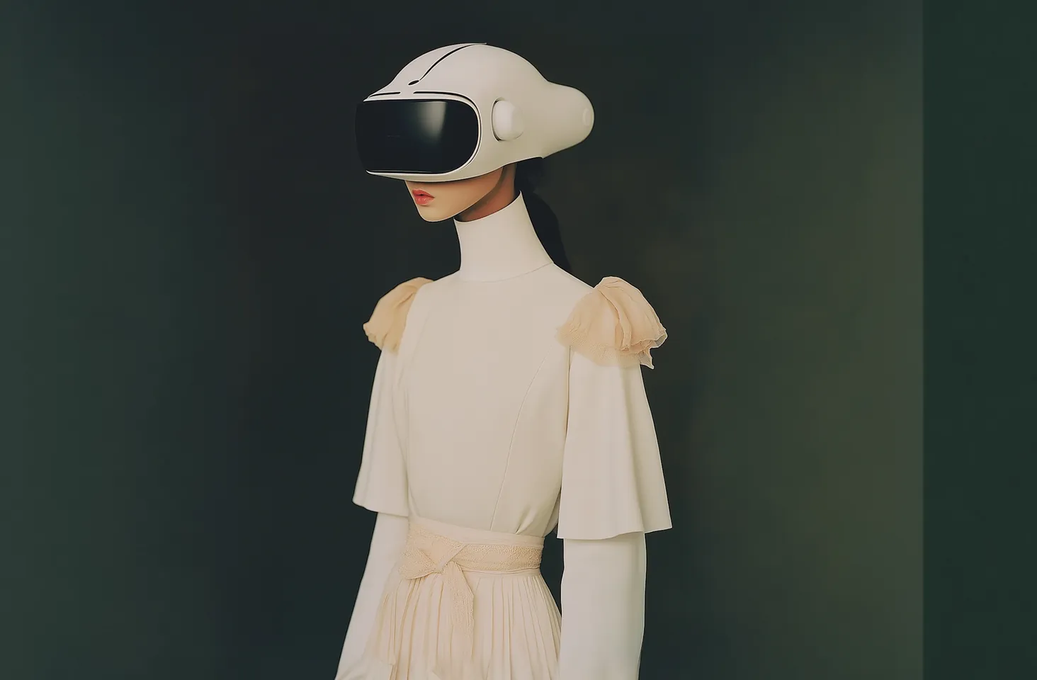 System still — headset portrait