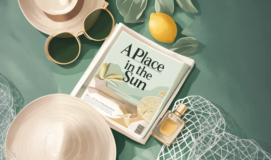 Brand strategy — still life with book and lemon