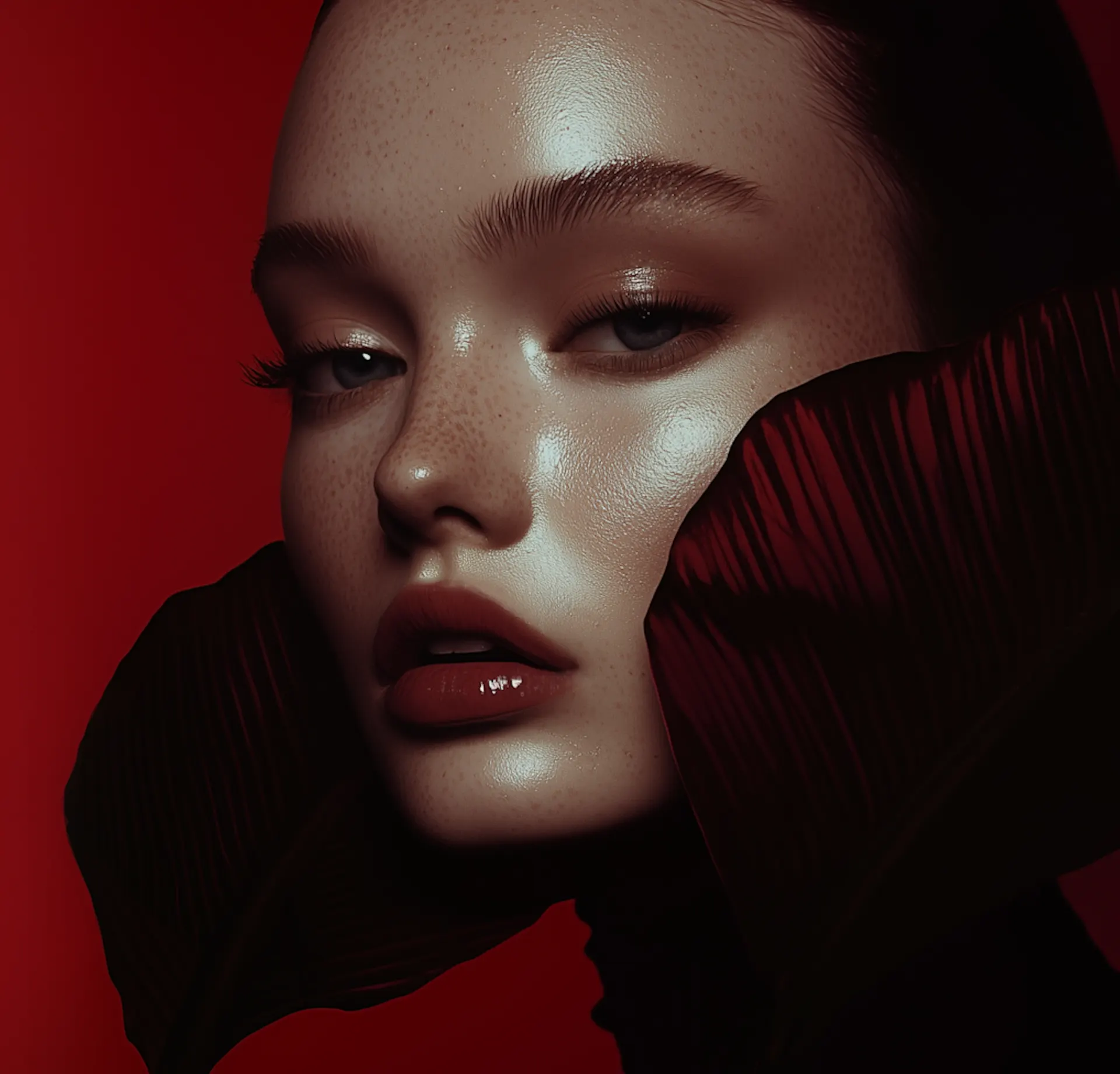 Portrait study for Veluran packaging