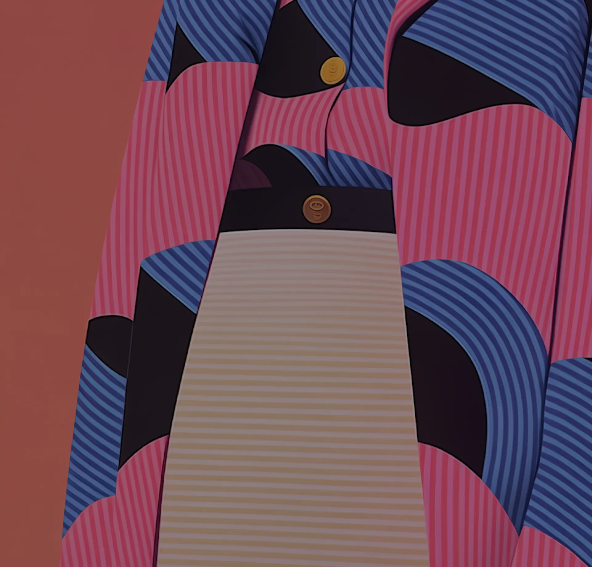 Editorial study for Meridian House art direction